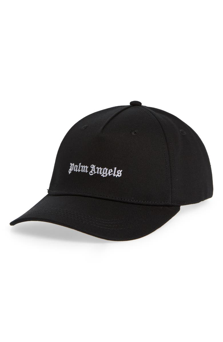 Palm Angels Embroidered Classic Logo Baseball Cap, Main, color,