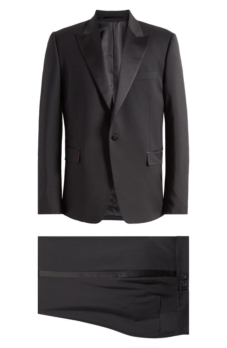 Paul Smith Tailored Fit Wool & Mohair Tuxedo, Main, color, 