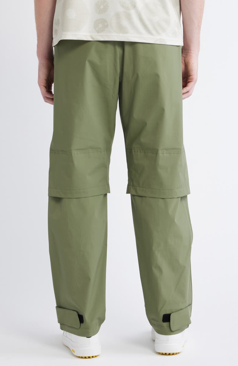 Malbon Golf Flint Foraging Rain Pants, Alternate, color, Olivine
