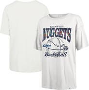 '47 Women's '47  White Denver Nuggets City Edition Down Court Sadie T-Shirt