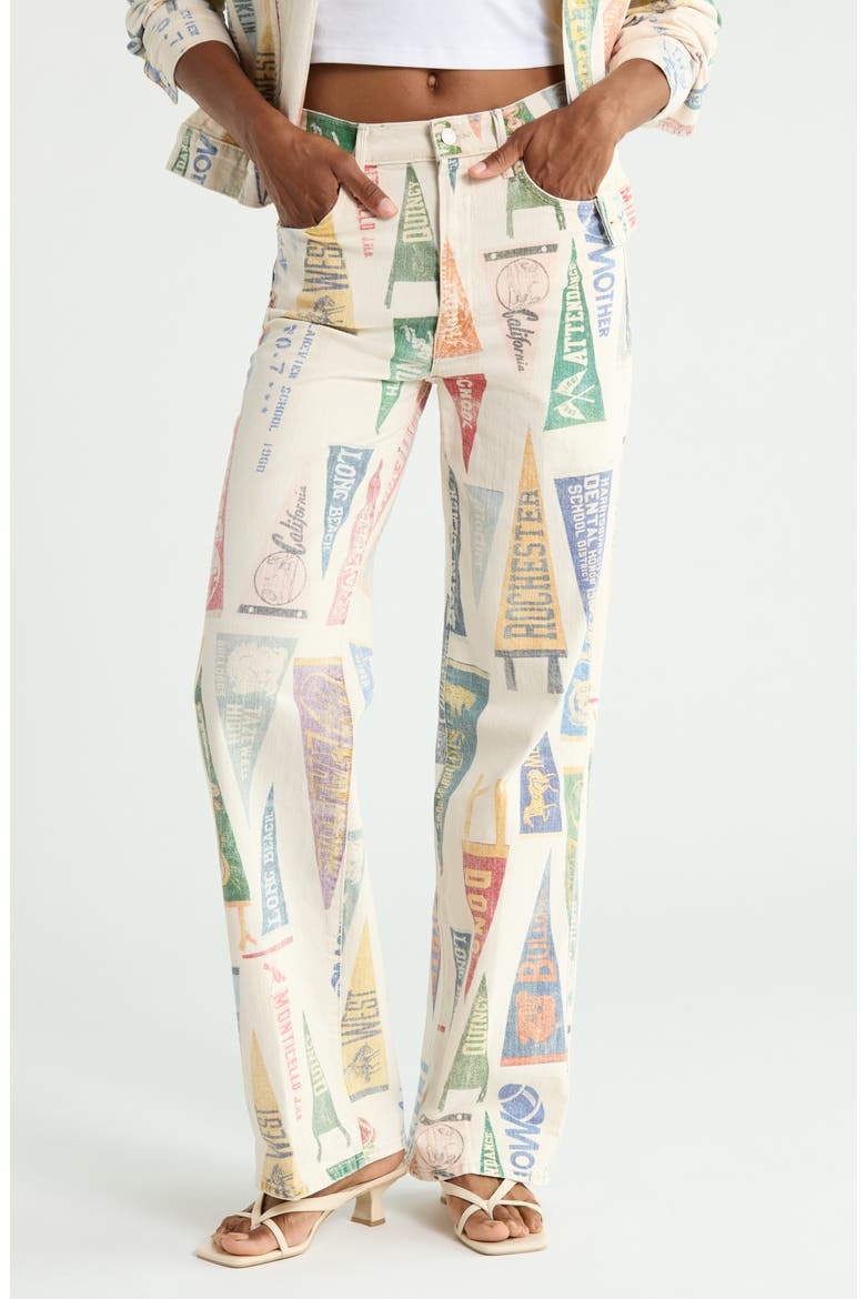 The Maven Sneak Jeans, Main, color, PEP RALLY