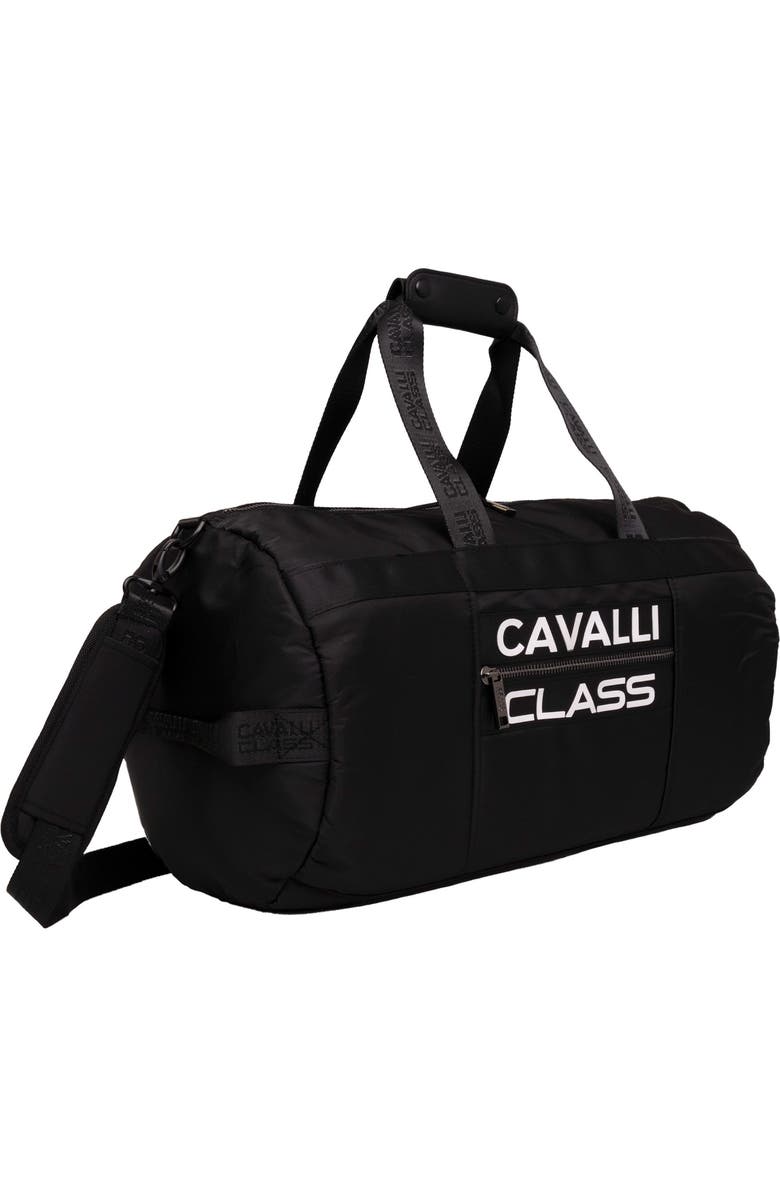 Roberto Cavalli Logo Duffle Bag, Alternate, color,