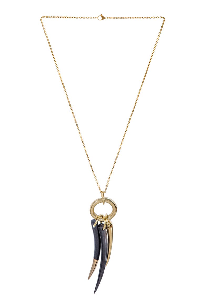 Jelani Neckpiece, Main, color, Gold