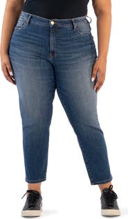 KUT from the Kloth Reese High Waist Ankle Slim Straight Leg Jeans