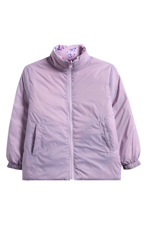Calonie Kids' Blake Reversible Down Puffer Jacket In Purple