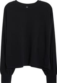 Zella Go Easy French Terry Crewneck Sweatshirt