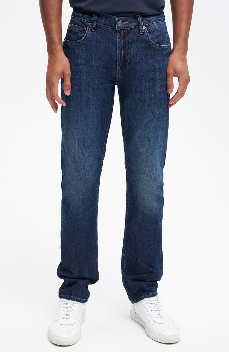 7 For All Mankind Airweft The Straight Leg Jeans, Main, color, Ironwood