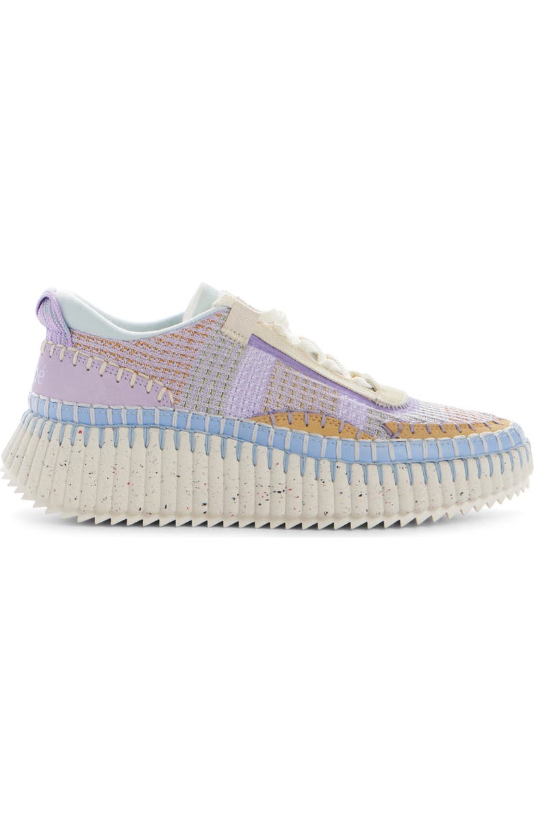 Chloé Nama Platform Sneaker, Alternate, color, Dreamy Lavender
