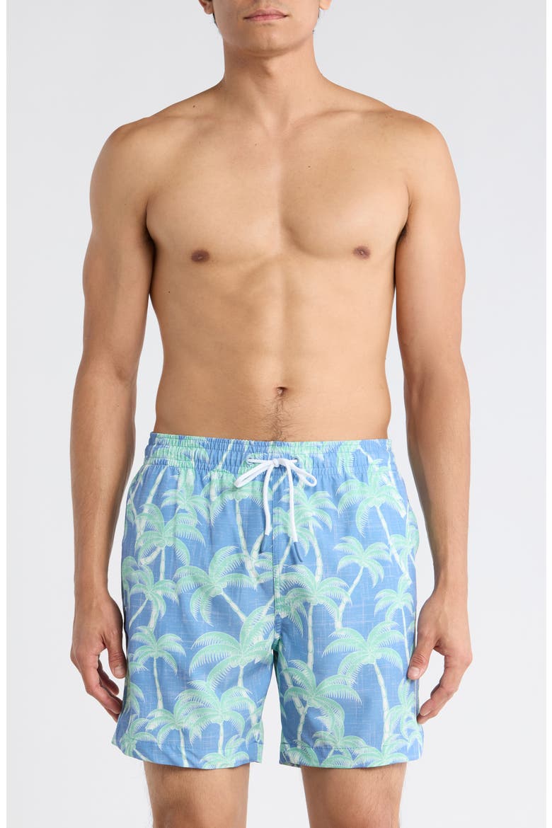 Sano 6.5-Inch Swim Shorts, Main, color, BLUE STONE