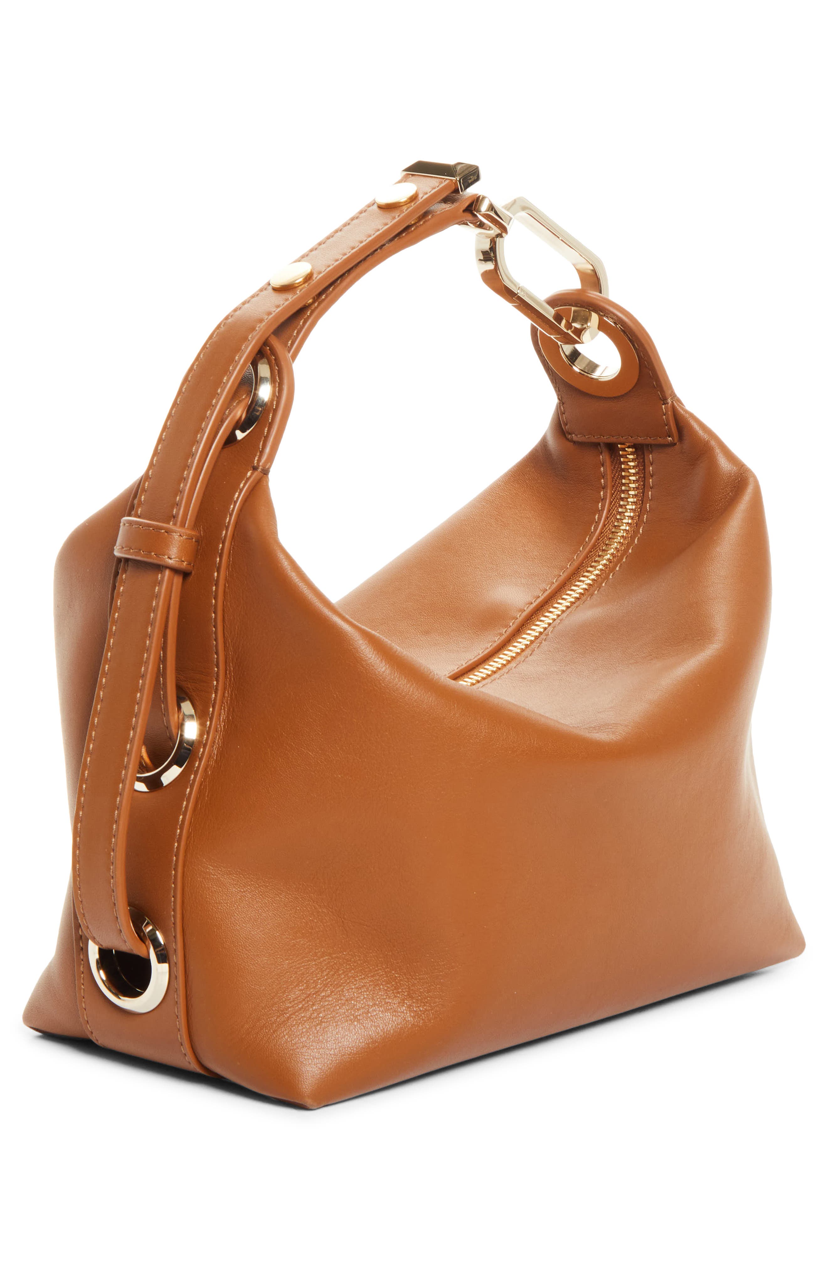 Flo Leather Pouch, Alternate, color, BG71 CUOIO