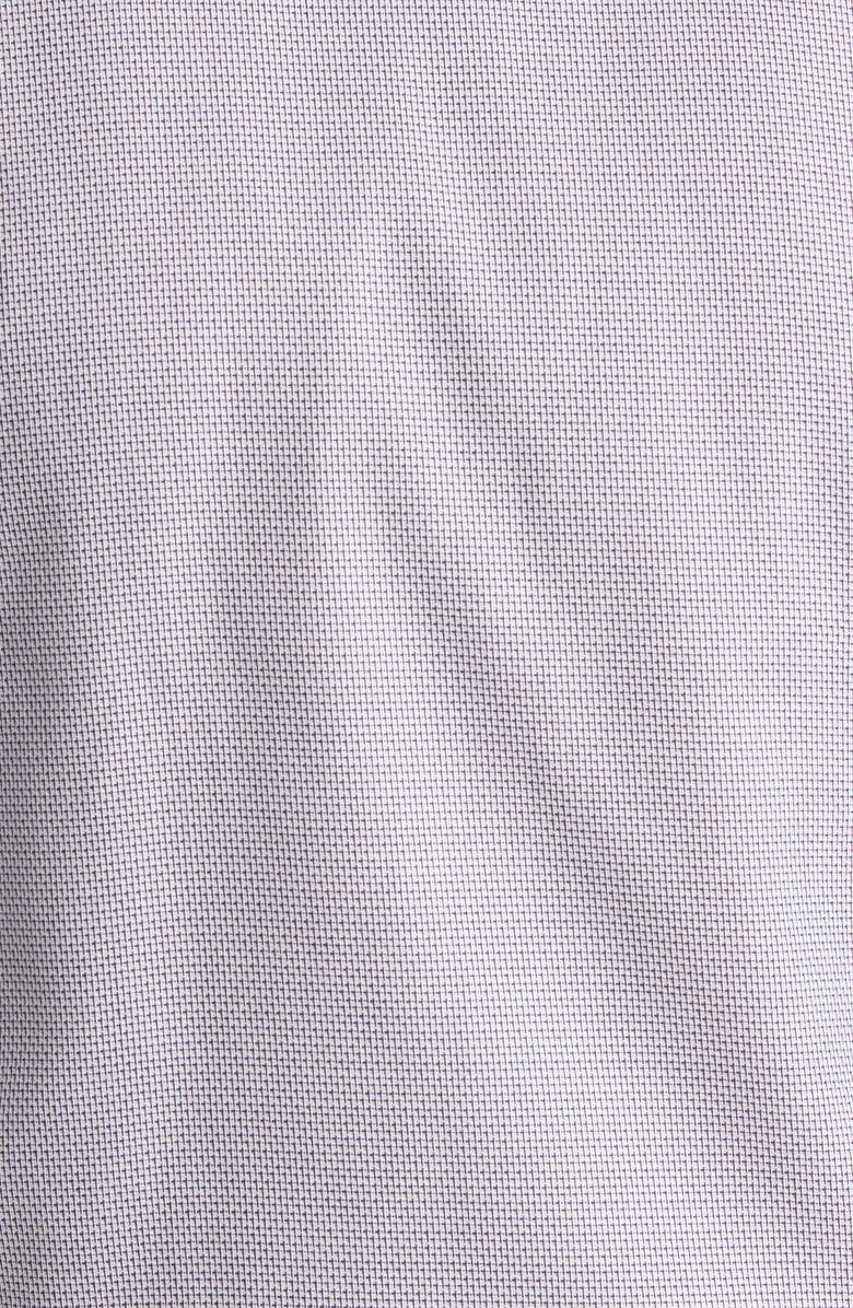 Nordstrom Trim Fit Non-Iron Jacquard Dress Shirt, Alternate, color, 