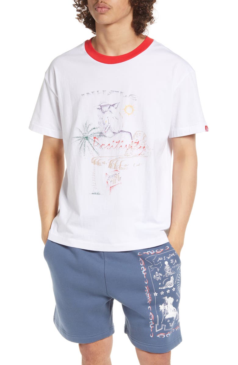 JUNGLES Men's Inhale Graphic Tee, Main, color,