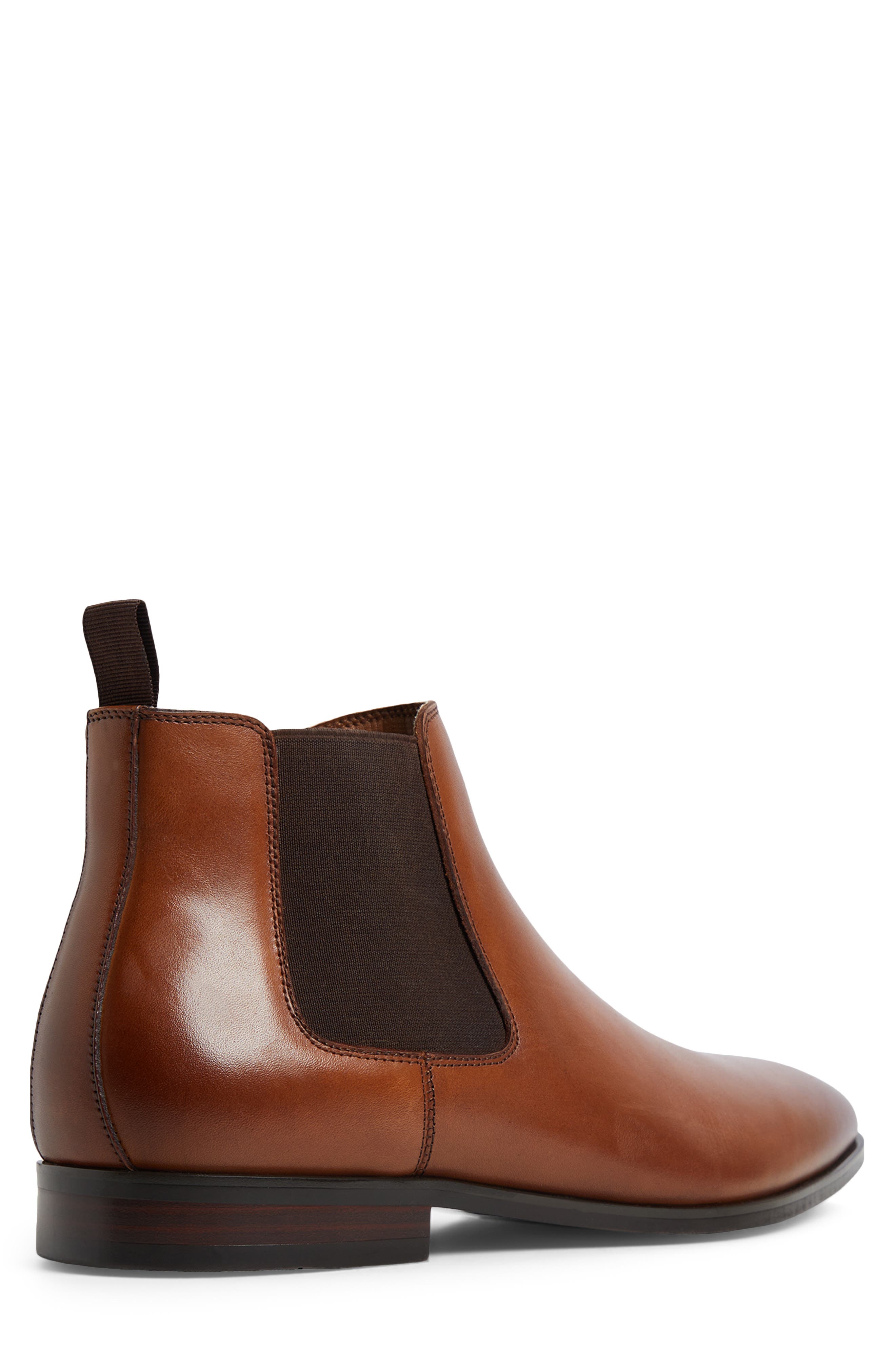 Sosa Leather Chelsea Boot, Alternate, color, COGNAC