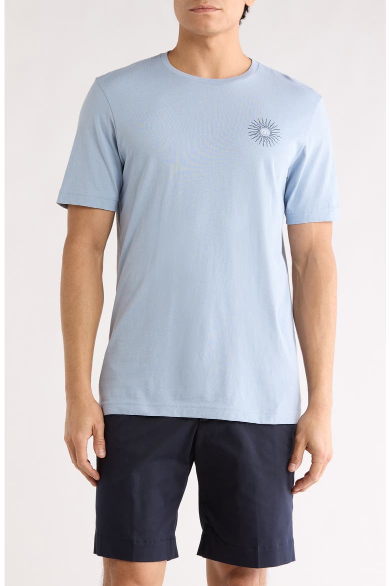 Trick of the Light Graphic T-Shirt, Main, color, DUSTY BLUE