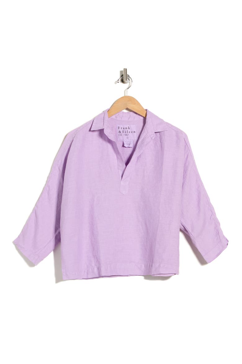 Popover Shirt, Alternate, color, LILAC