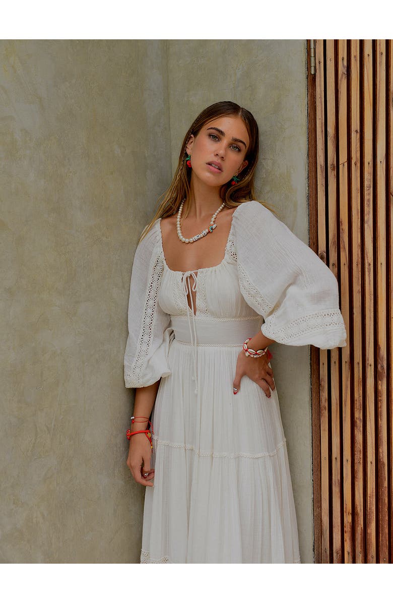 Venessa Arizaga Love Heart Bracelet Set, Alternate, color, Red