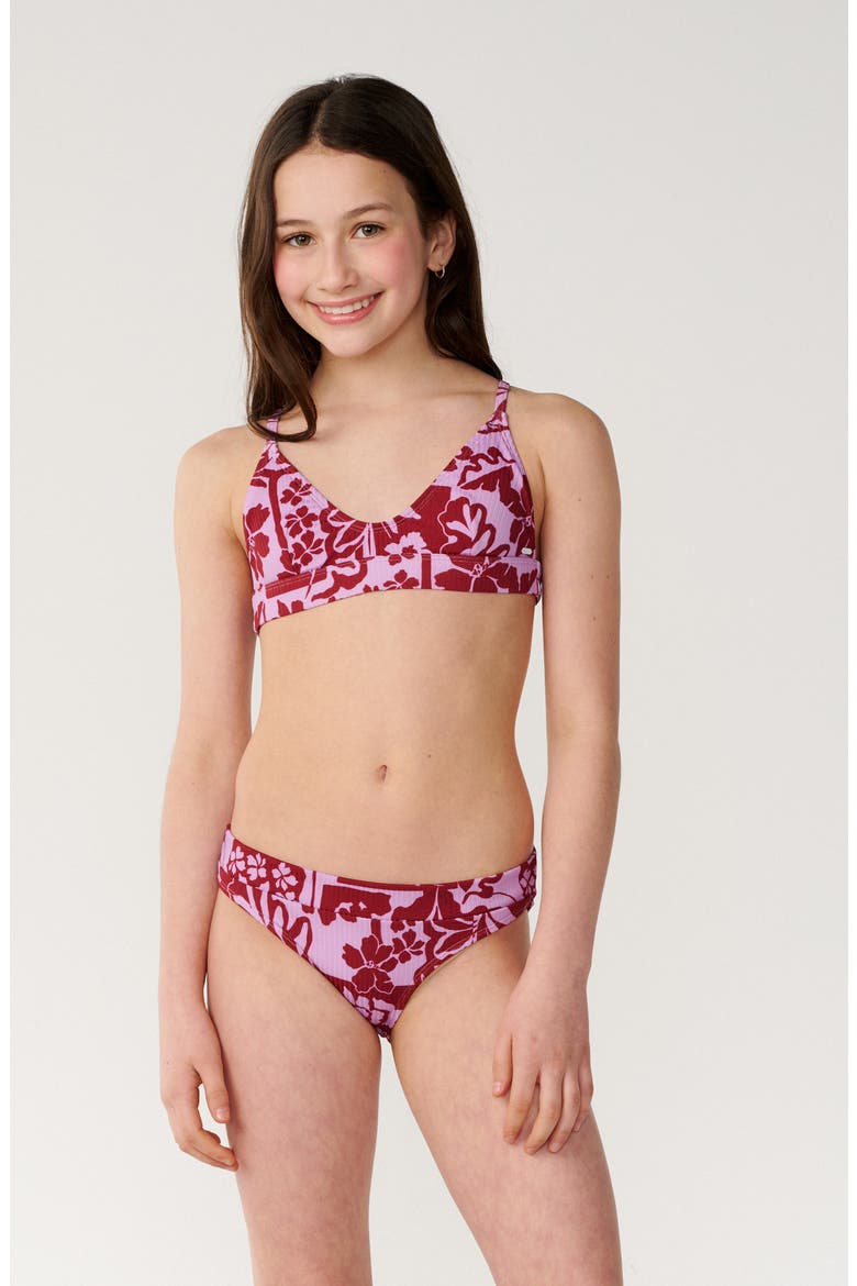 Kids' Pacific Coast Two-Piece Swimsuit, Main, color, LILAC