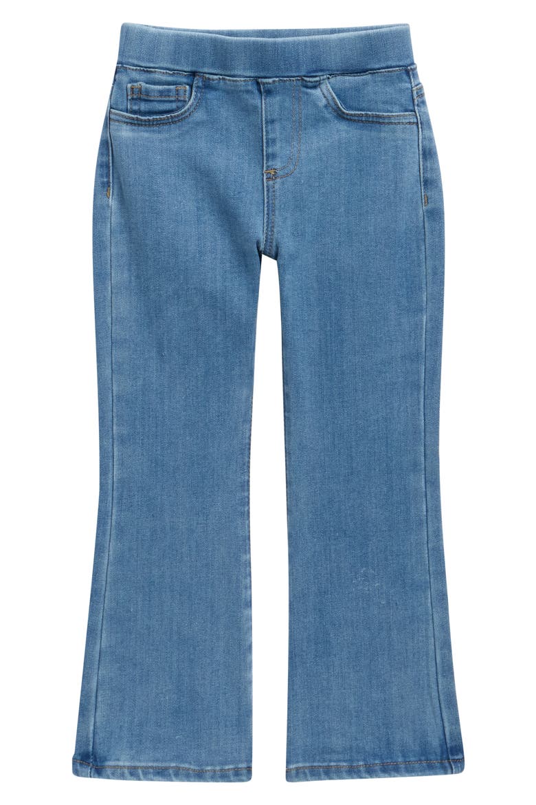 Kids' Pull-On Flare Jeans, Main, color, LIGHT INDIGO