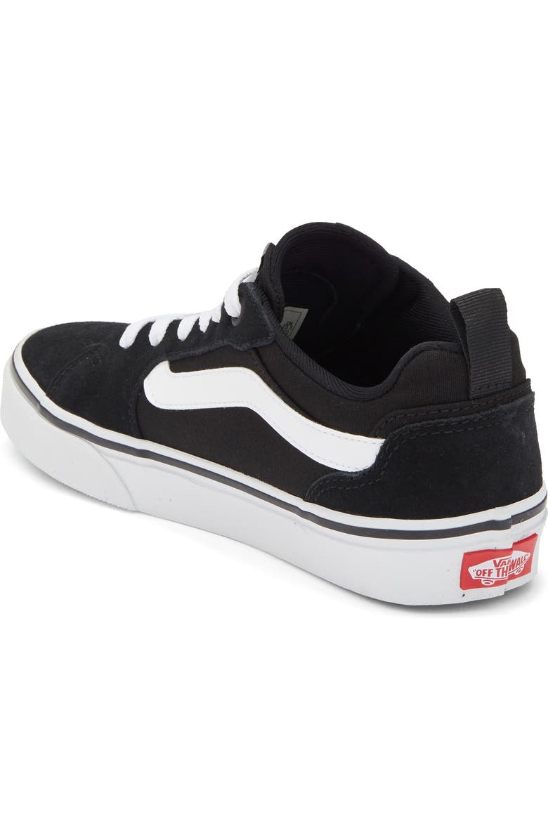 Vans Filmore Low Top Sneaker, Alternate, color, Suede/Canvas Black/White