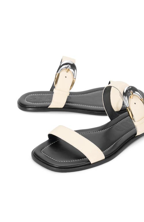 Staud Harlow Slide Sandal In Cream