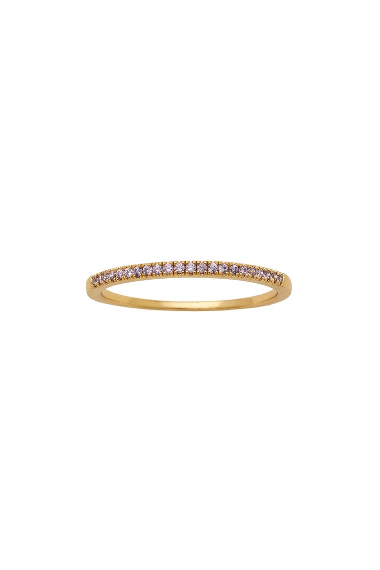 Birthstone Stacking Ring, Main, color, GOLD VERMEIL