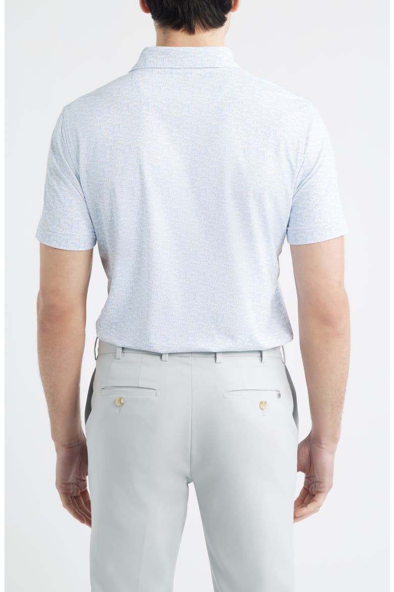 Melody Sea Performance Jersey Golf Polo, Alternate, color, WHITE