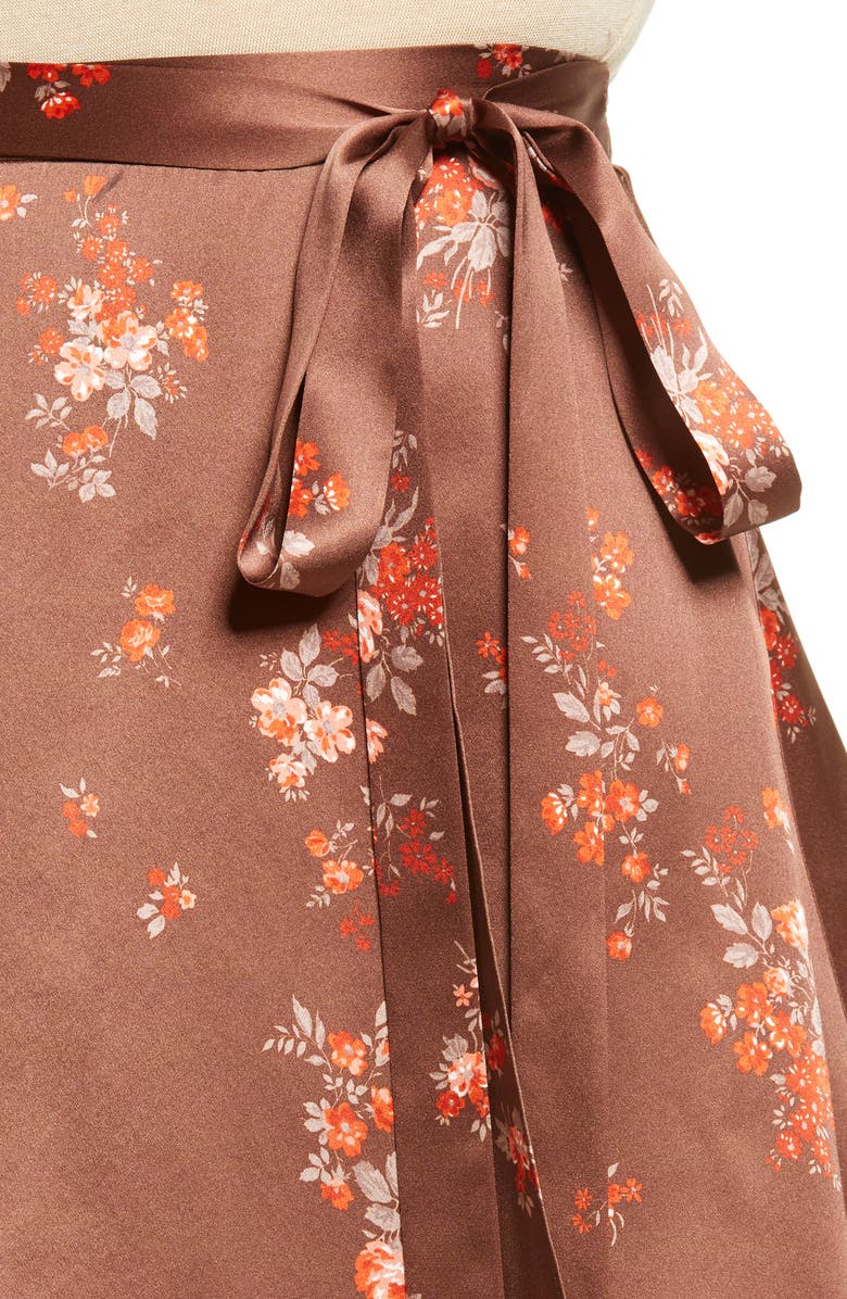 Reformation Simi Silk Miniskirt, Alternate, color, 