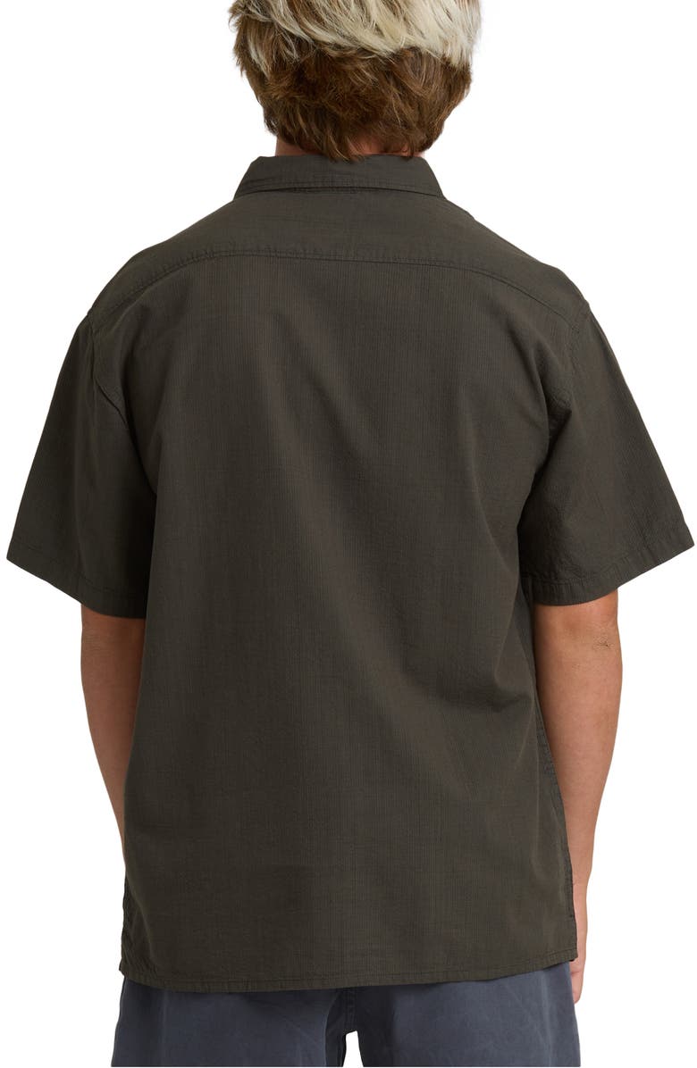 Billabong Victoria Short Sleeve Button-Down Shirt, Alternate, color, Graystone