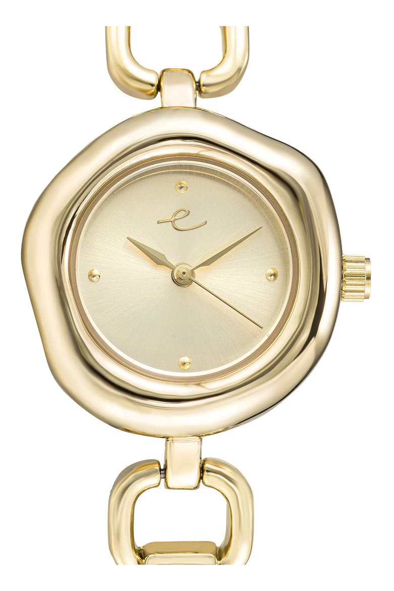 Open Circle Bracelet Watch, Alternate, color, GOLD