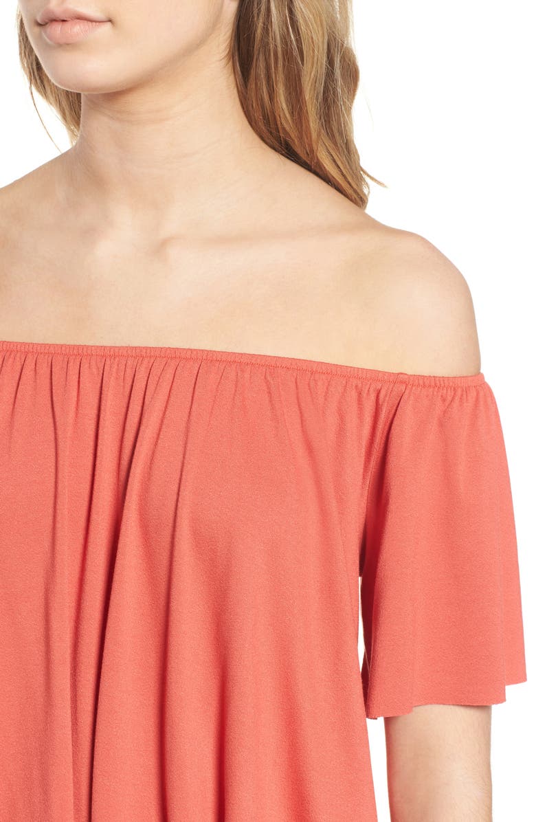 BP. Off the Shoulder Top, Alternate, color,