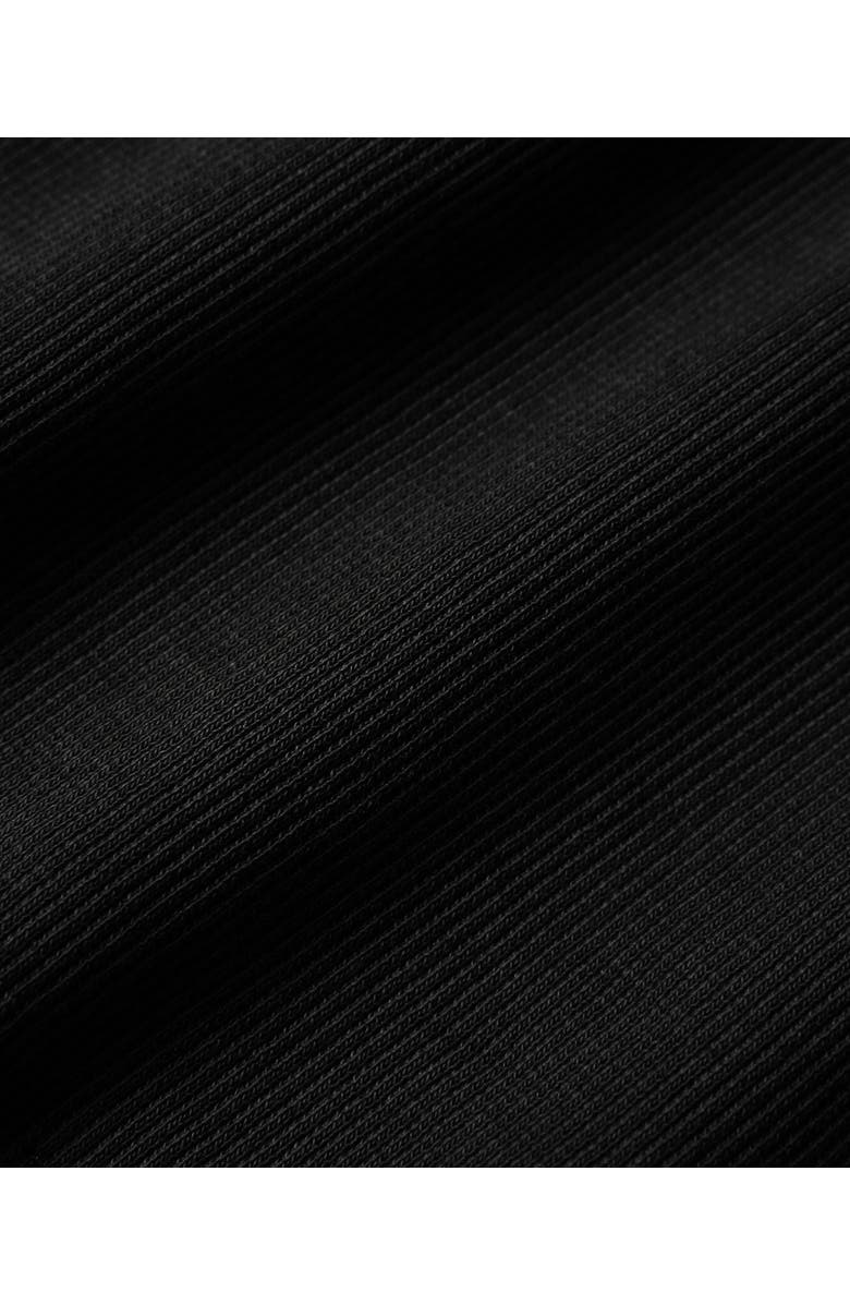 Pact Perfect Rib Long Sleeve Tee, Alternate, color, Black