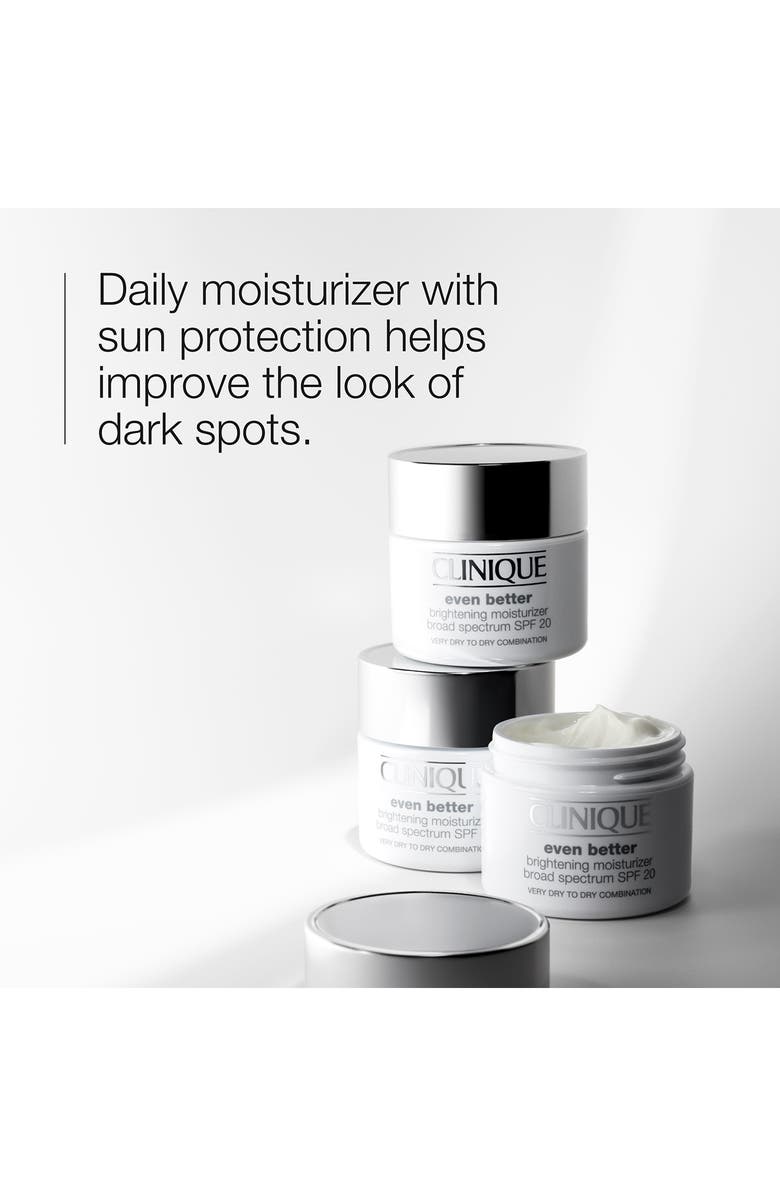 Clinique Even Better<sup>™</sup> Brightening Moisturizer SPF 20, Alternate, color,