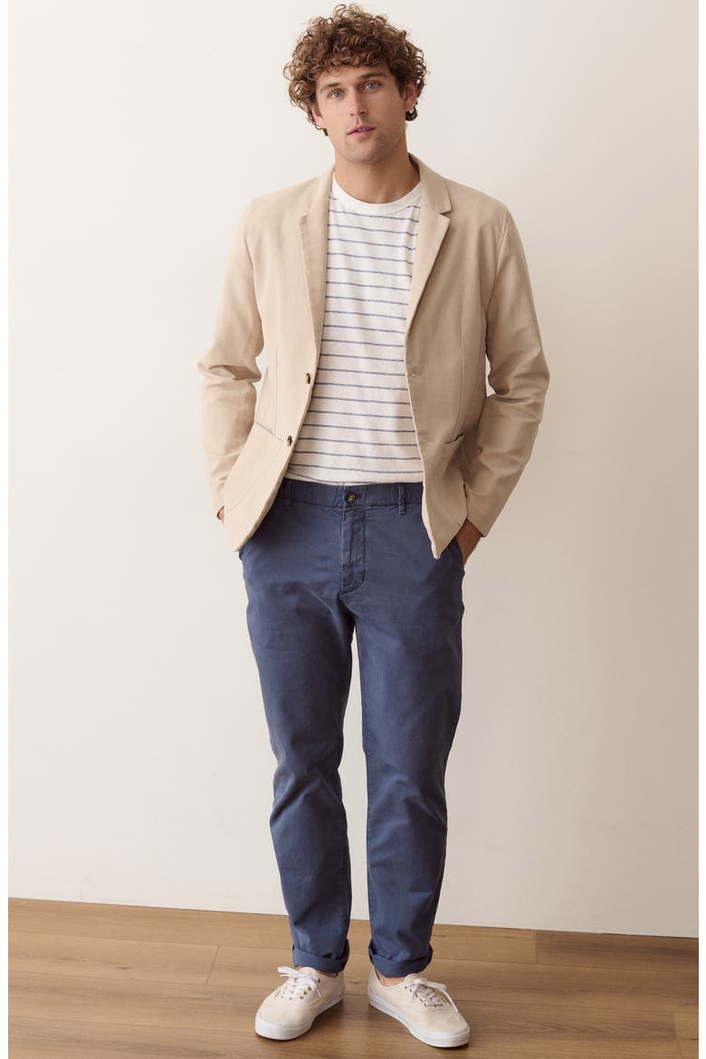 Flex Terry Blazer, Alternate, color, DARK KHAKI