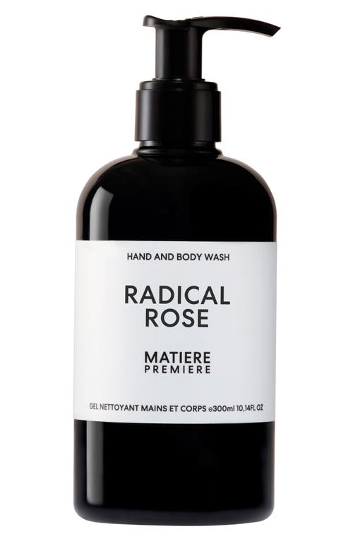 Matiere Premiere Radical Rose Hand & Body Wash In Transparent