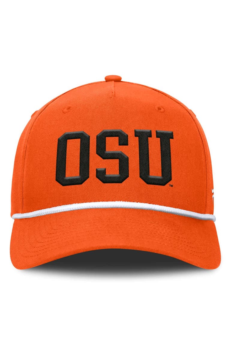 FANATICS Men's Fanatics Orange Oregon State Beavers Foul Ball Rope Adjustable Hat, Alternate, color, Orange