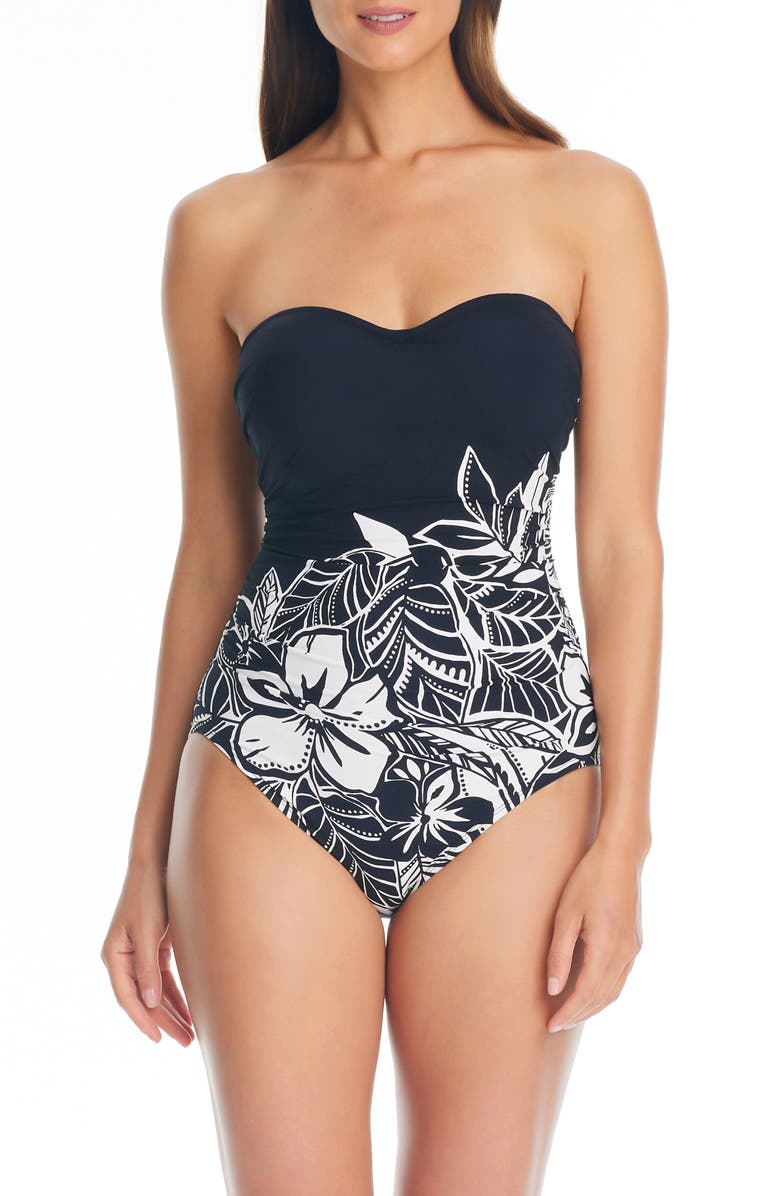 BLEU by Rod Beattie Ciao Bella One-Piece Swimsuit, Alternate, color, 