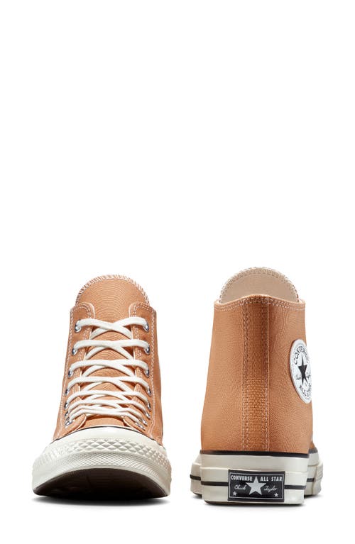 Converse Gender Inclusive Chuck 70 High Top Sneaker In Clay Court/egret/black