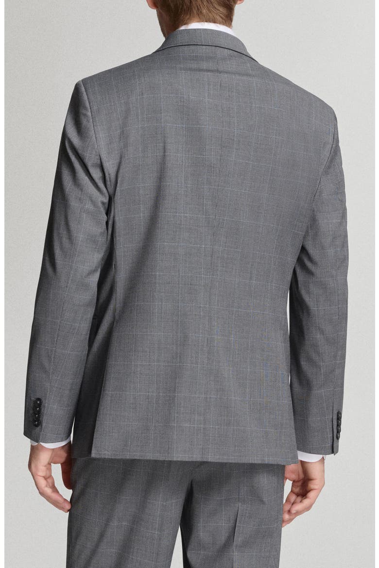 London Regular Fit Navy Blazer, Alternate, color, GREY
