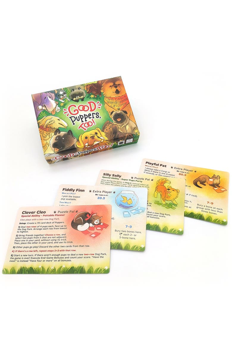 Good Puppers Too, Strategy Card Drafting Game, Ages 14+, Alternate, color, Multicolored