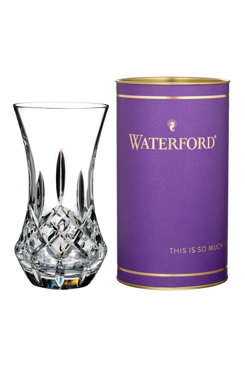 Giftology Lismore Crystal Bon Bon Vase, Main, color, CLEAR