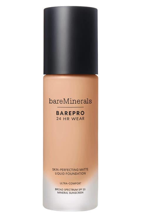BAREPRO 24HR Wear Skin-Perfecting Matte Liquid Foundation Mineral SPF 20 PA++