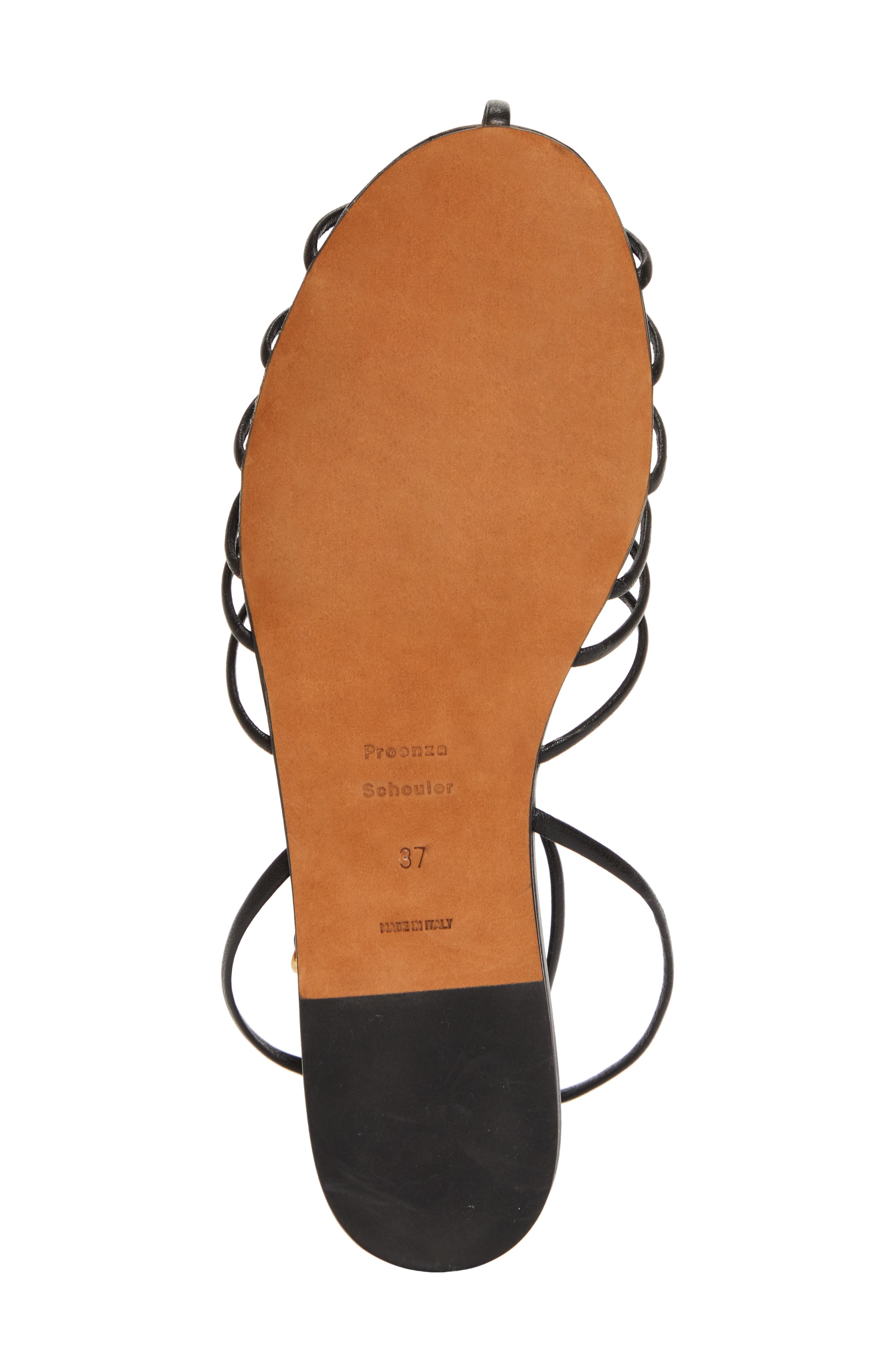 Tee Cage Sandal, Alternate, color, 001 BLACK