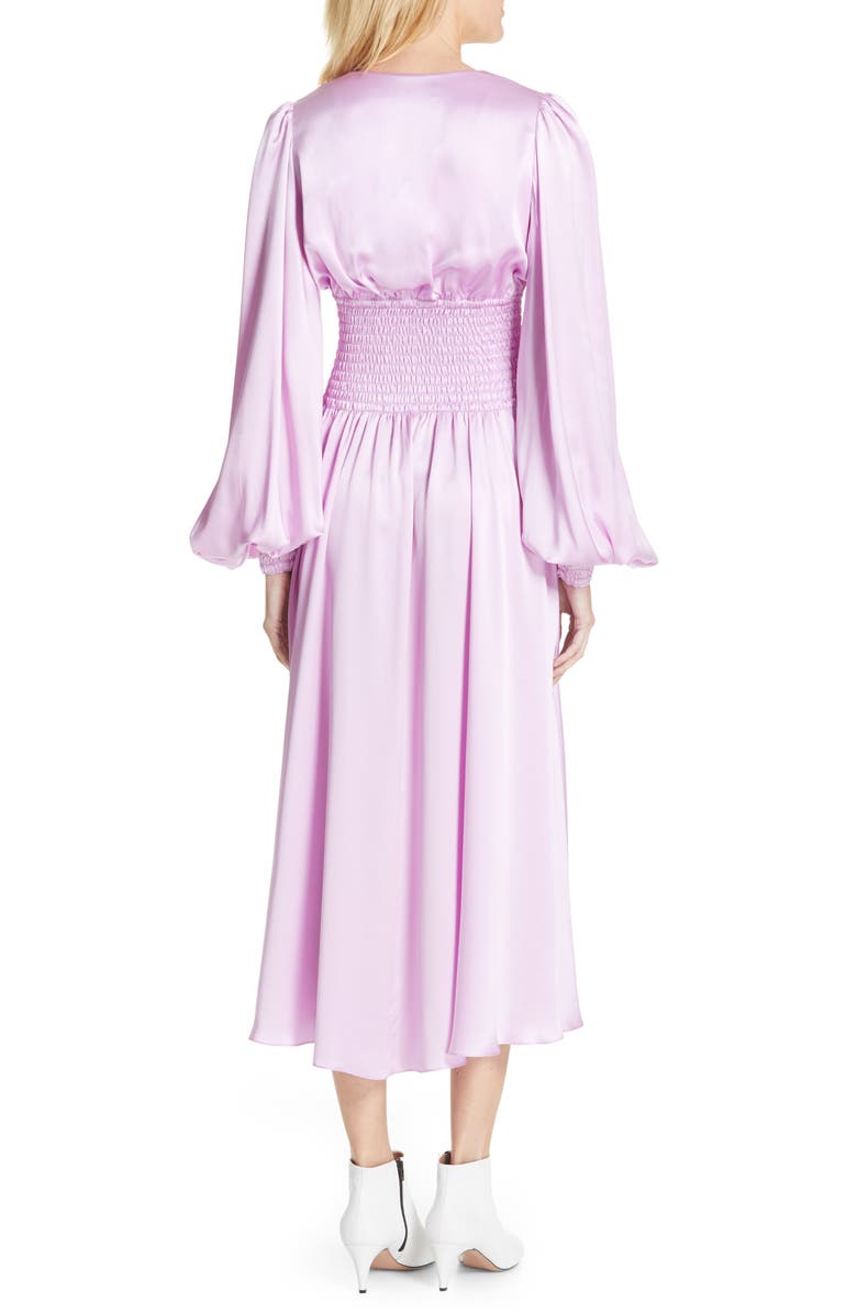 CAROLINE CONSTAS Syros Silk Dress, Alternate, color, 