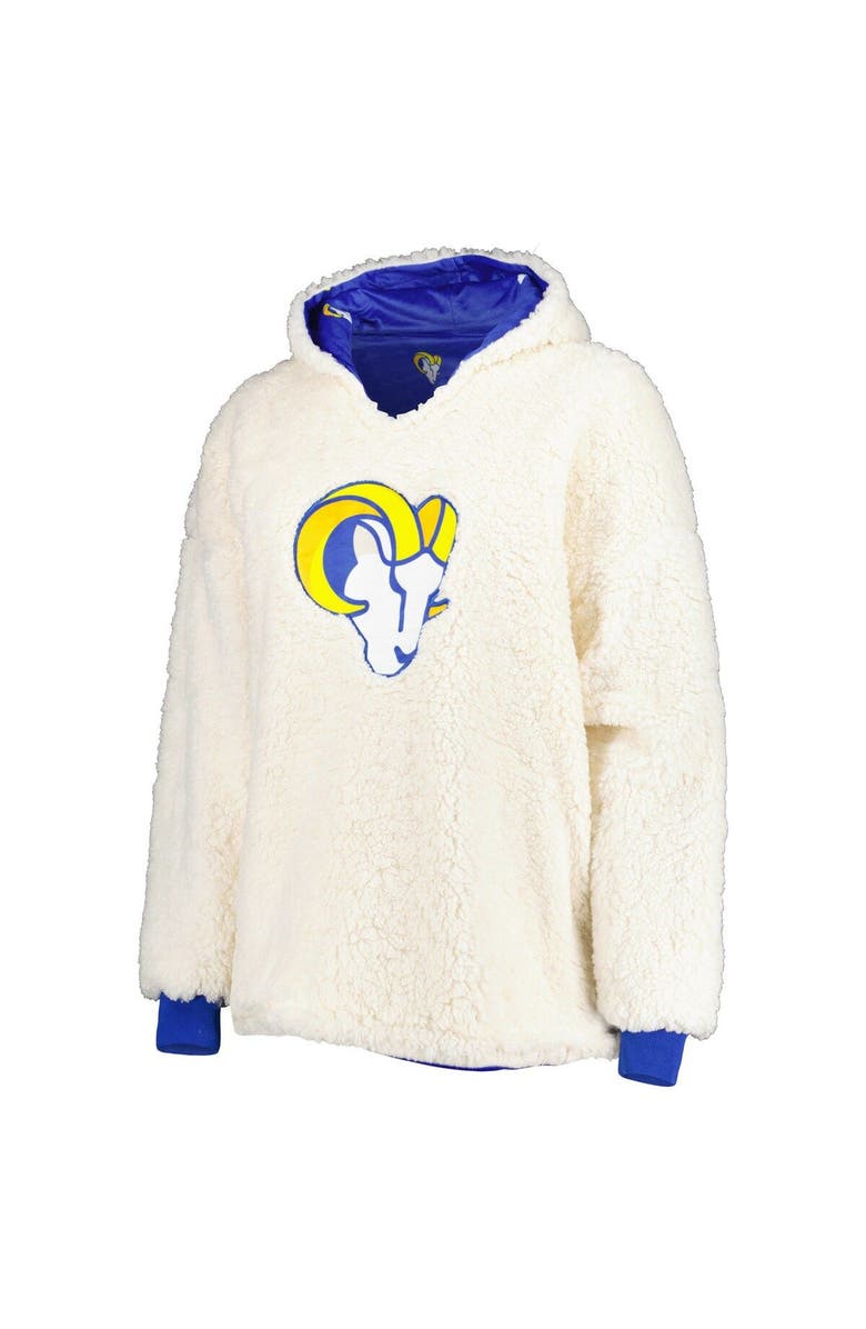 FOCO Los Angeles Rams Repeat Print Reversible Hoodeez, Alternate, color, Royal