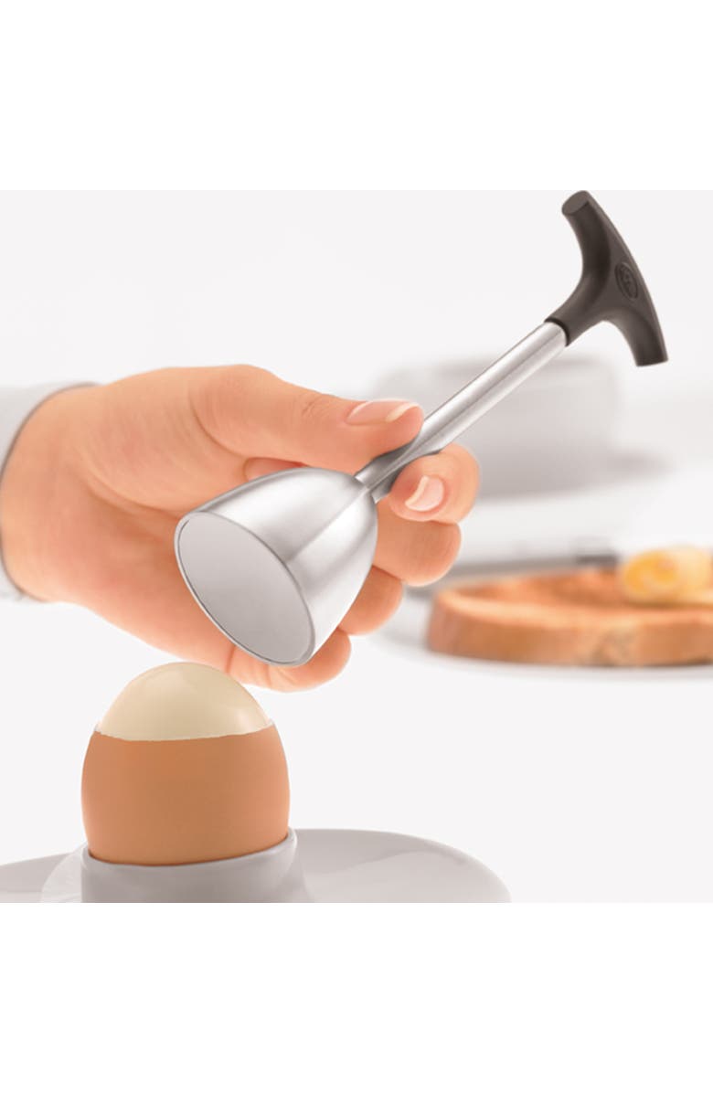 Rosle Egg Topper Cracker, Stainless Steel, Alternate, color, Silver