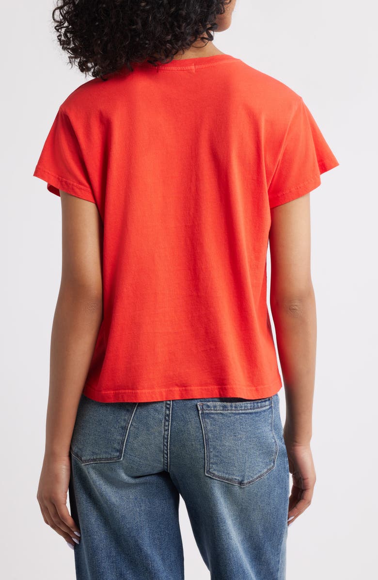 Daydreamer Blondie L.A. 78 Cotton Graphic T-Shirt, Alternate, color, Cherry Red