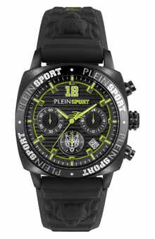 PLEIN SPORT Wildcat Silicone Strap Watch, 40mm