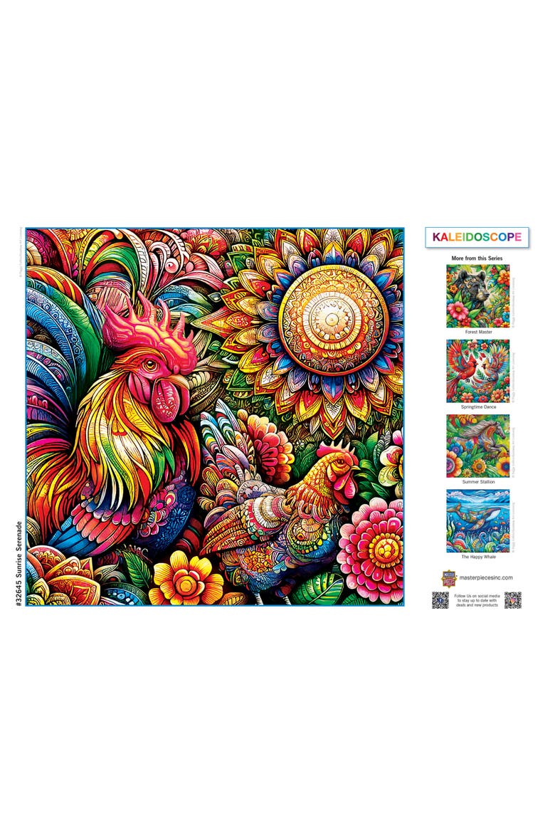 Sunrise Serenade 300 Piece Jigsaw Puzzle, Alternate, color, Multicolor