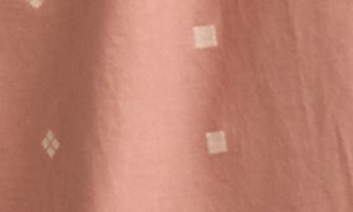 Lucky Brand Mixed Print Cotton Midi Sundress In Pink
