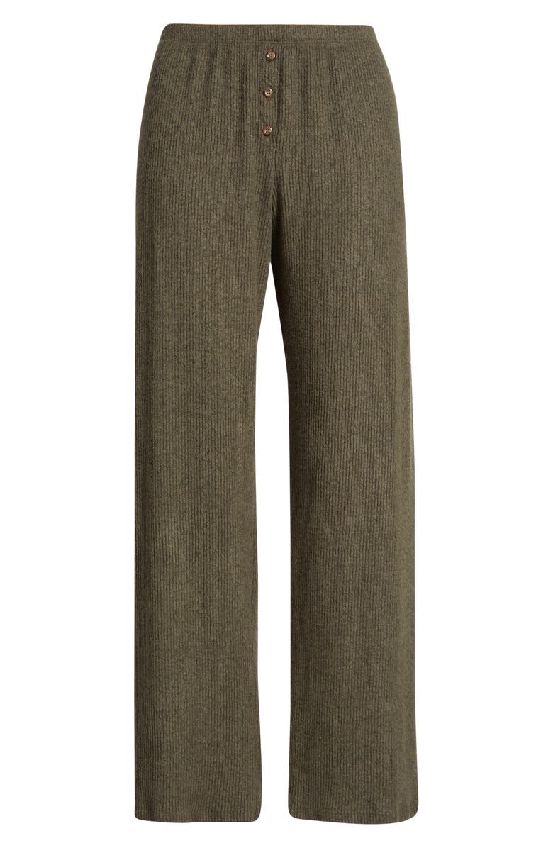 Bella Venice The Teala Low Rise Rib Pants, Alternate, color, Olive